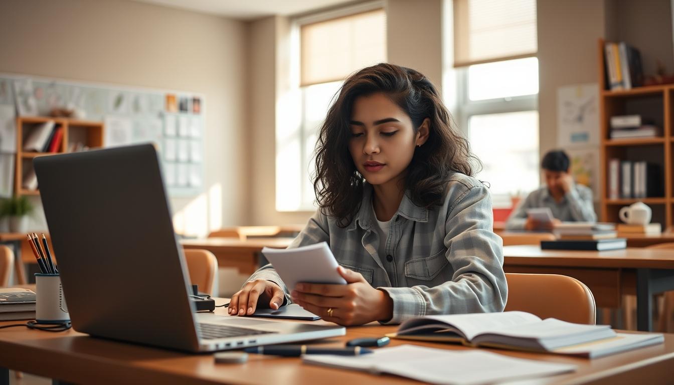 Digital learning platform with online study materials